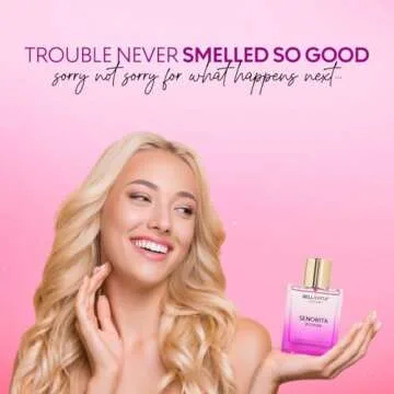 Bella Vita Luxury Senorita Perfume for women, 100ML | Floral & Fruity Scent, Blend of Pomegranate, Mint, Peony, Lotus, Yuzu, Magnolia, Musk, Mahogany and Amber | Vegan & Cruelty Free | Gift for her