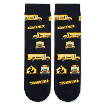Bus Driver Gifts - Comfy Funny Socks for Appreciation