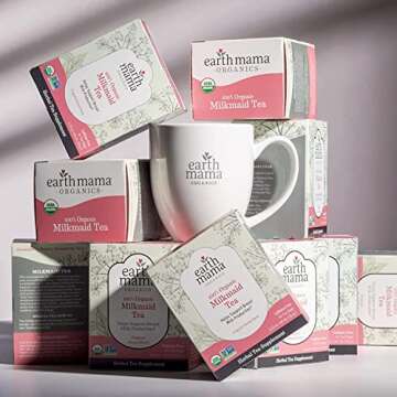 Earth Mama Angel Baby Organic Milkmaid Tea - 16 ct