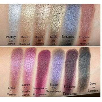 Sleek MakeUp -Ultrapigmented and Long-lasting i-Divine 12 Colors Mineral Eyeshadow Palette - Vintage Romance-Limited Edition