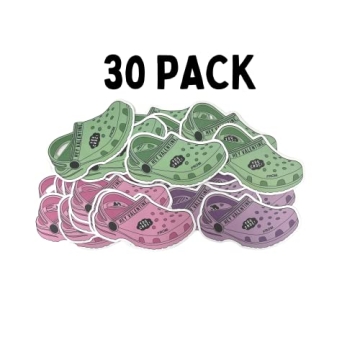 Lashicorn Shoe Charm Croc Valentine’s Cards Pack 30 Pk