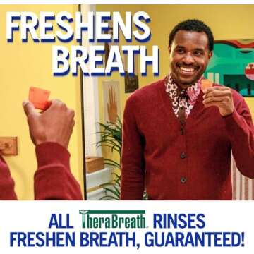 TheraBreath Healthy Gums Oral Rinse Clean Mint Flavor 16 fl oz 473 ml