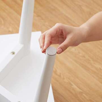 Amazon Basics Round Felt Furniture Pads, Pack of 48