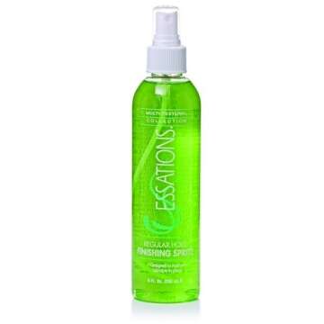 Naked by Essations Regular Hold Finishing Spritz - 9oz Spray for All Hair Types