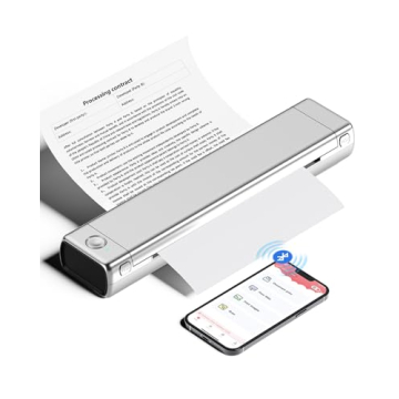 Phomemo M08F Portable Multi-function Printer - Ideal for Travel and Tattoo Stencils