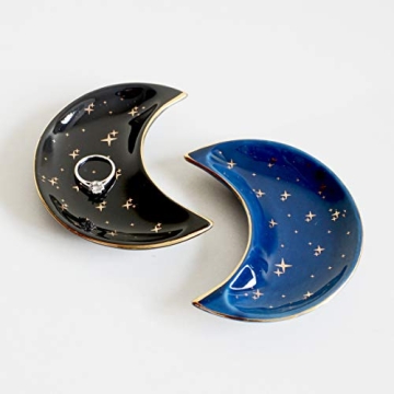 Stylish BIHOIB Moon Jewelry Dish for Rings and Trinkets