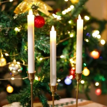 JOIONE Flameless Taper Candles with Remote Control for Any Occasion