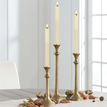 JOIONE Flameless Taper Candles with Remote Control for Any Occasion