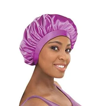 Stay On Satin Edge Bonnet for All Hair Types