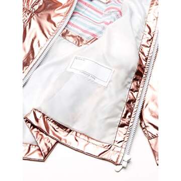 LONDON FOG Girls' Lightweight Mesh Lined Anorak Jacket