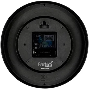 8-inch Navy Blue Silent Wall Clock for Small Spaces