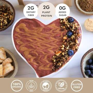 Philosophie Cacao Magic Plant-Based Superfood Blend with Raw Cacao Powder, 32 Servings Reishi Mushroom Powder & Maca Root Powder - Organic & Unsweetened