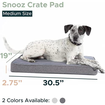 Diggs Snooz Memory Foam Orthopedic Dog Bed Comfort