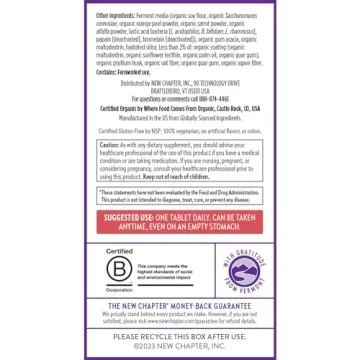 New Chapter Women's 50+ Multivitamin & Energy Boost