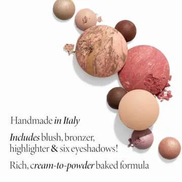 LAURA GELLER NEW YORK The Best of the Best Baked Palette - Tuscan Dreams - Full Size - Includes Bronzer, Blush, Highlighter and 6 Eyeshadows - Travel-Friendly