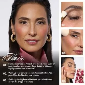 LAURA GELLER NEW YORK The Best of the Best Baked Palette - Tuscan Dreams - Full Size - Includes Bronzer, Blush, Highlighter and 6 Eyeshadows - Travel-Friendly