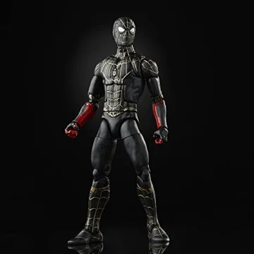 Spider-Man Black & Gold Suit 6-Inch Collectible Action Figure