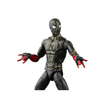 Spider-Man Black & Gold Suit 6-Inch Collectible Action Figure