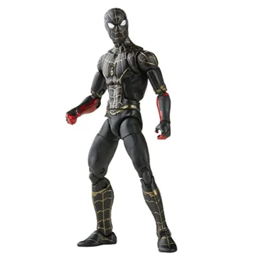 Spider-Man Black & Gold Suit 6-Inch Collectible Action Figure