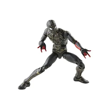 Spider-Man Black & Gold Suit 6-Inch Collectible Action Figure