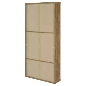 Elegant Glass Door Tall Cabinet for Stylish Storage Solutions