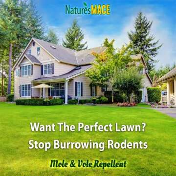 Nature’s Mace Mole & Vole MACE, Mole and Vole Repellent 1 Gallon Castor Oil Concentrate, Outdoor Lawn Garden Mole Control, Mole Remover, Vole Repellent Outdoor, Castor Oil for Moles, Pet & Plant Safe