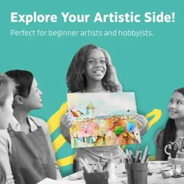 Artlicious Canvases 12 Pack - 6x6 Inch Art Panels