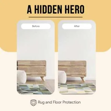 Non Slip Area Rug Gripper for All Floor Types