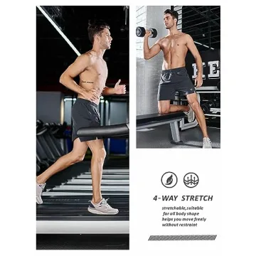 Buy NORTHYARD Men's 5'' Running Shorts Lightweight and Stylish