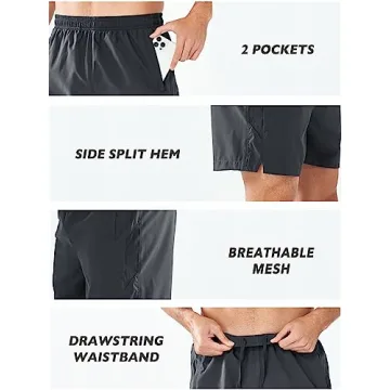 Buy NORTHYARD Men's 5'' Running Shorts Lightweight and Stylish