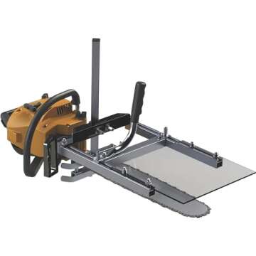 Granberg Chainsaw Alaskan Small Log Mill, G777- Portable Sawmill Timber Attachment Machine Tool - Wood Case Cutting Holder Equipment Guide Kit - Bars with 16-20 Inch - Lumber Milling Wedge Tools