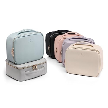 Vlando Toiletry Makeup Bag Large Multi-Compartment Organizer