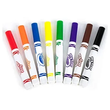 CRAYOLA MyFirst Washable Markers for Toddlers - 8 Colors
