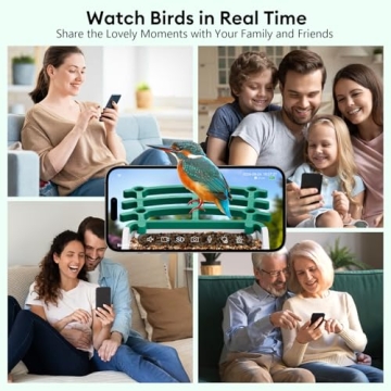 Solar Powered Smart Bird Feeder with AI Camera