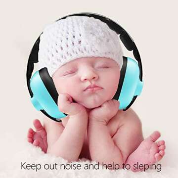 BBTKCARE Baby Noise Cancelling Earmuffs for Ear Protection
