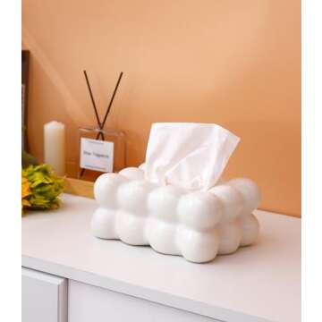 Car Tissue Refills 600 Sheets Facial Tissues Refills for Car Visor Tissue Holder, Travel Tissue Tubes Box Container Perfect Fit for Car Tissues Cylinder