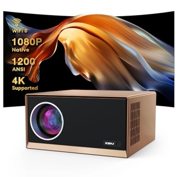 XIDU S1 PRO 4K Home Cinema Projector with WiFi 6 & Bluetooth 5.3
