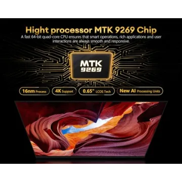 XIDU S1 PRO 4K Projector WiFi Bluetooth Outdoor Cinema