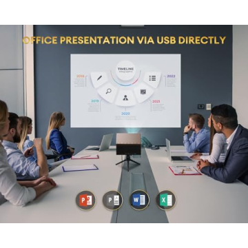 XIDU S1 PRO 4K Projector WiFi Bluetooth Outdoor Cinema