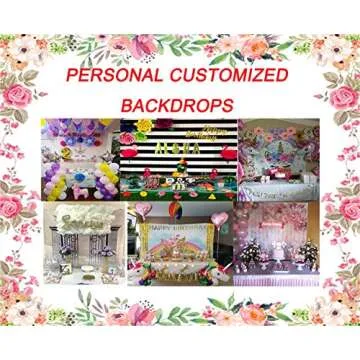 Laeacco 6x8FT Red and White Stripes Backdrop Red Striped Photography Background Birthday Party Cake Table Decoration Baby Shower Children Adults Portraits Artistic Photo Backdrop Photo Studio Prop