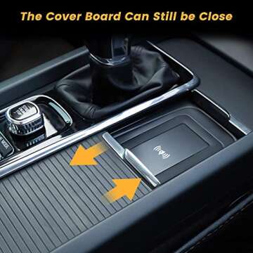 Volvo Wireless Phone Charger 2017-2023 Car Accessory