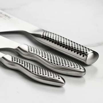 Premium Global Knife Set – Chef’s, Prep & Paring Knives