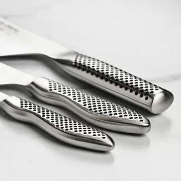 Premium Global Knife Set – Chef’s, Prep & Paring Knives