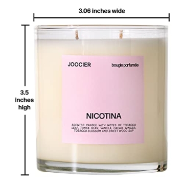 JOOCIER Nicotina Candle - Tobacco Vanille Luxury Home Fragrance