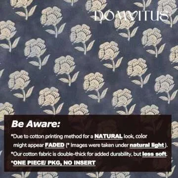 DOMVITUS 18x18 Floral Pillow Covers - Stylish Home Decor
