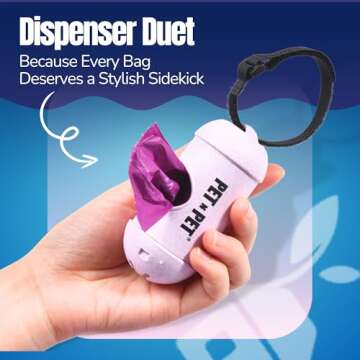 Pet N Pet Lavender Scented Dog Poop Bags - Eco-Friendly & Durable