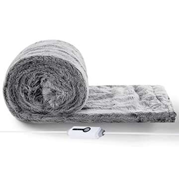 Luxurious Electric Heated Throw Blanket - Cozy and Safe