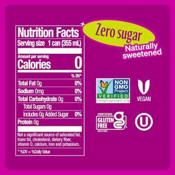Zevia Zero Sugar Energy Drink - Natural, Guilt-Free Boost