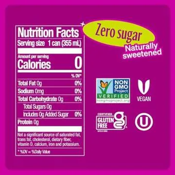 Zevia Zero Sugar Energy Drink - Natural, Guilt-Free Boost