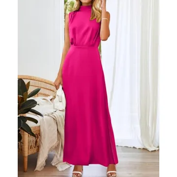 Stylish Satin Cocktail Dress for Weddings and Parties